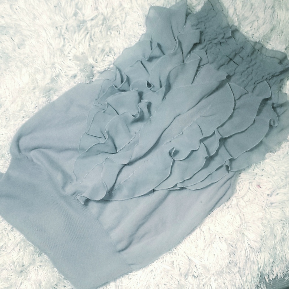 Casual turtleneck blouse